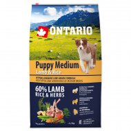 Ontario Puppy Medium Lamb & Rice 6,5kg