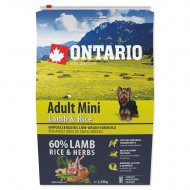 Ontario Adult Mini Lamb & Rice 2,25kg