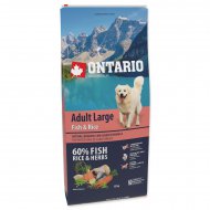 Ontario Adult Large Fish & Rice 12kg