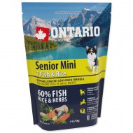 Ontario Senior Mini Fish & Rice 0,75kg