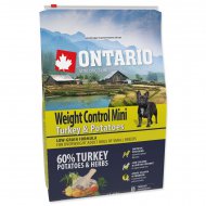 Ontario Mini Weight Control Turkey & Potatoes 2,25kg