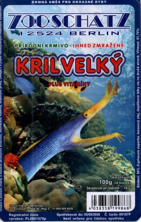 ZOO Schatz - Krill velk 100g